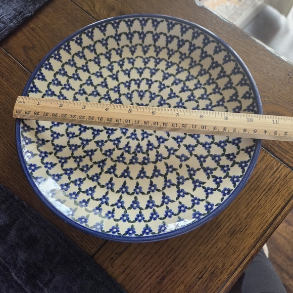 Polish Pottery 10.5" Plate - Picture 5 of 5